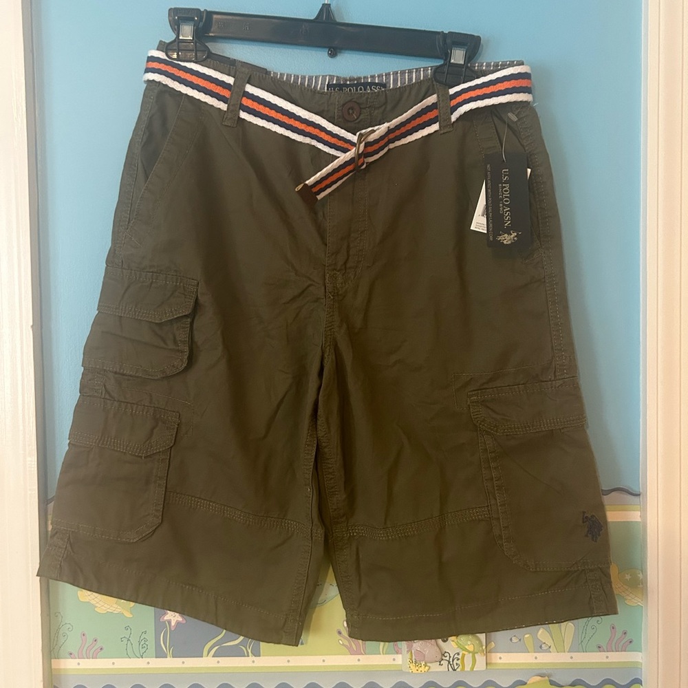 US Polo Assn. Boys Shorts - New With Tags - Size Boys 18